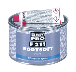 Body (211) SOFT 2K PE spatulyakitt